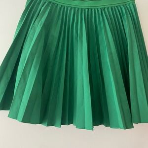 #Tennis #golf green pleated skirt with built in shorts #athletic #sporty #sport